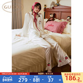 Gukoo 甜美女士家居服套装 果壳睡衣女春秋款 HelloKitty联名新款