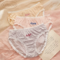 Комплект нижнего белья для девочек (3 шт.) небольшого размера с вышивкой