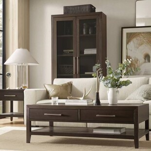 harbor美式house轻奢时尚实木电视柜茶几边几组合家具专业定制