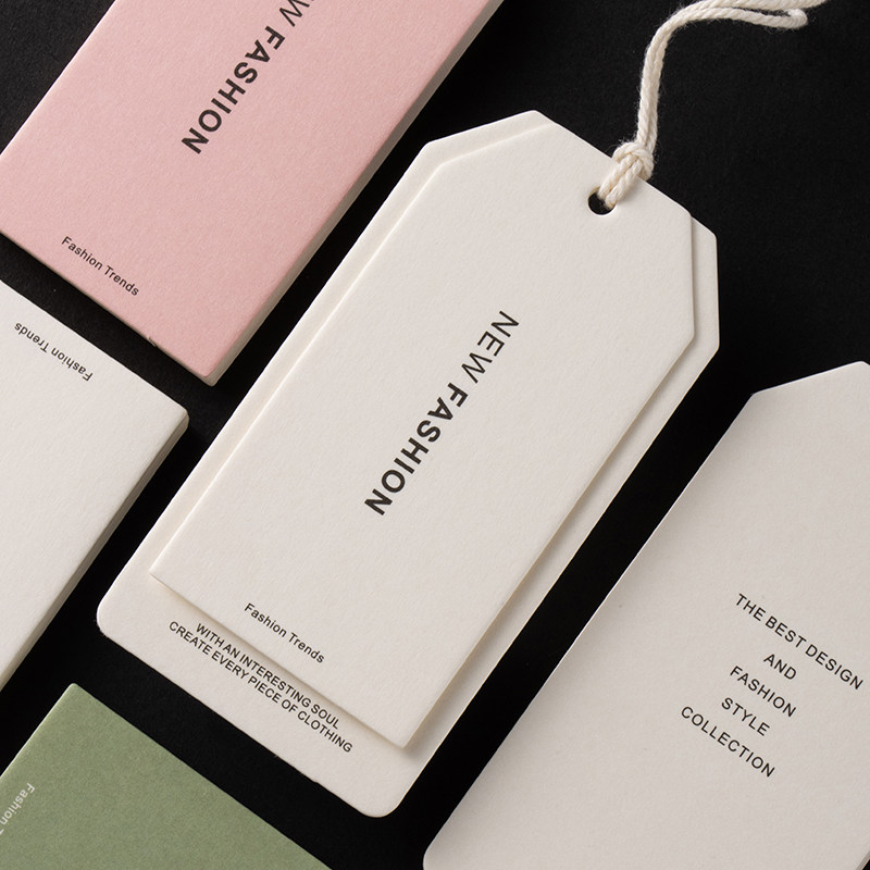 高级感网红风吊牌定制