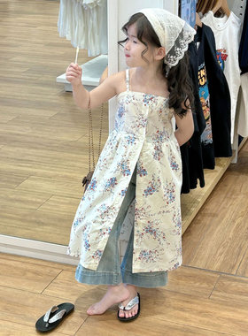 碎花吊带衫2026夏季新款甜美