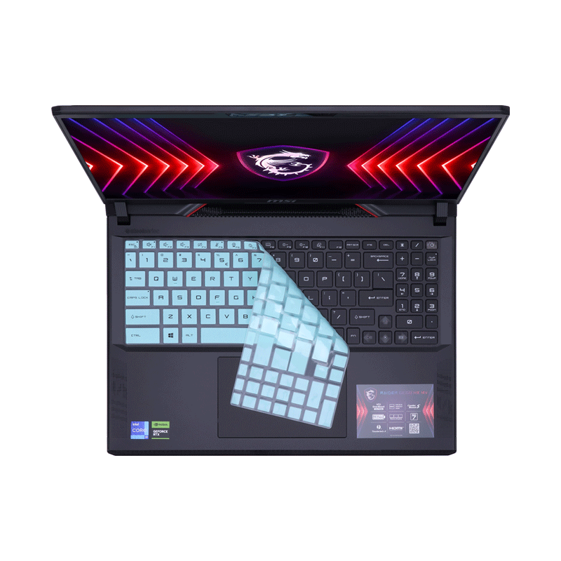 2024款2025微星GE/GP68笔记本GE/GP78键盘膜星影15Air泰坦16/17电脑魔影15/16/17Ai防尘套绝影16屏幕保护贴膜