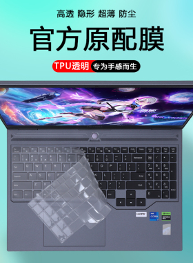 适用2025款2024七彩虹隐星G16Pro笔记本电脑隐星G16键盘膜键位防尘套键盘保护膜护眼钢化膜防蓝光屏幕贴膜