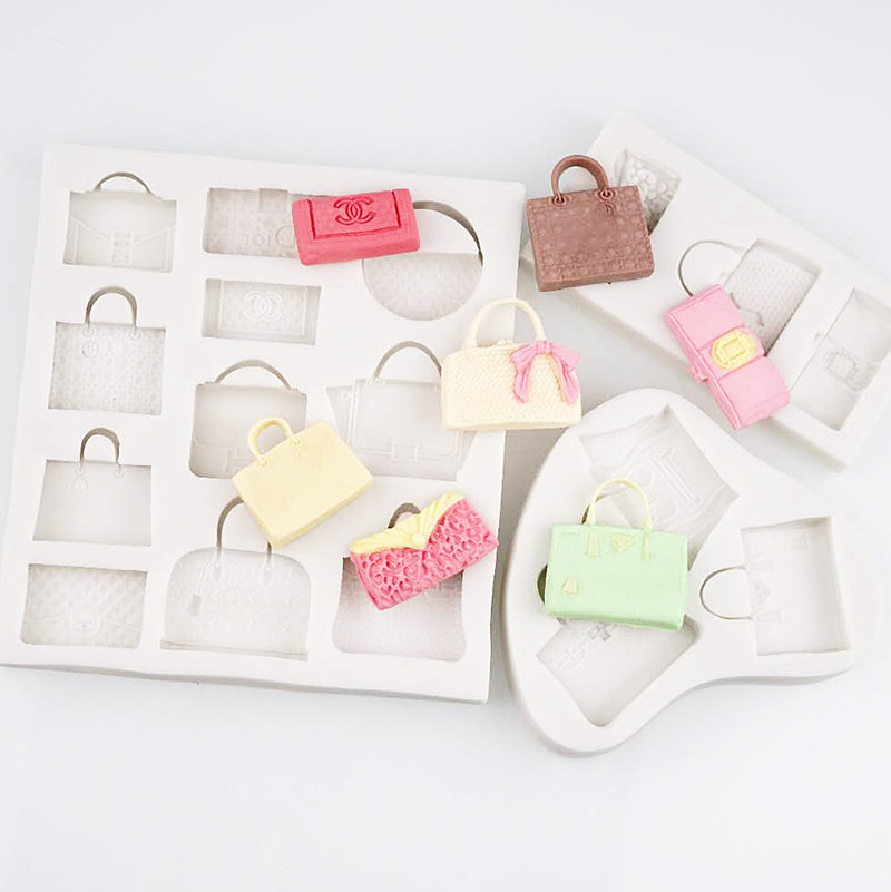 diy翻糖蛋糕装饰粘土硅胶模具