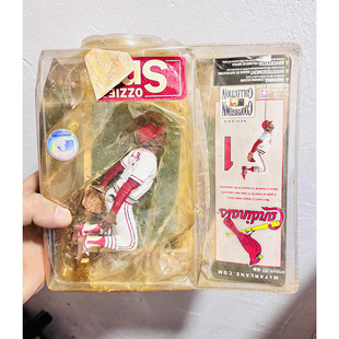 全新未拆正版麦克法兰mlb棒球Ozzie史密斯红雀后空翻人偶玩偶公仔