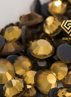 DMC水晶黄色中东钻平底钻大包刷图钻制图模板刷钻模具雕刻版烫图