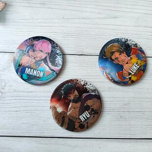 3d光栅变幻吧唧定制高清三维动漫徽章定制