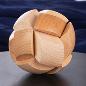 解锁孔明锁原创鲁班锁儿童老少皆宜益智力解题通关套装 木制以上