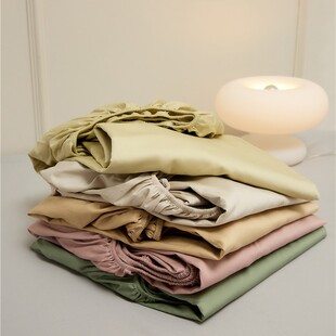 MM100S新疆长绒棉全棉床单 一圈皮筋床笠包住席梦思防滑纯棉单品