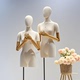 半身全身展示架人偶锁骨 店橱窗展示模特道具女装 高档加厚韩版 服装