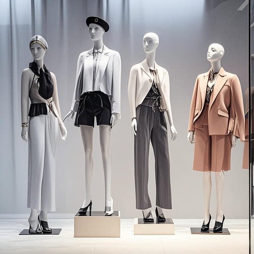 高档全身女装模特道具展示架