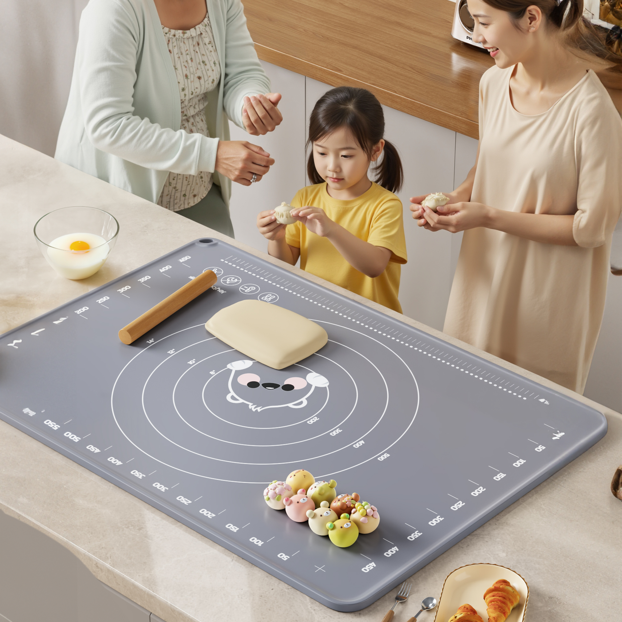 佳帮手硅胶揉面垫食品级