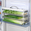 佳帮手小葱香菜保鲜盒收纳大葱冰箱侧门整理防串味可叠加分装盒