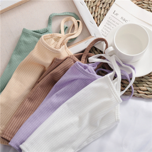 螺纹百搭打底衫小背心