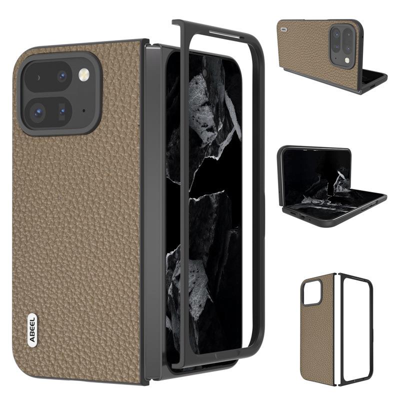 【头层牛皮】适用谷歌Pixel 10 Pro Fold手机壳Pixel9Pro Fold真皮保护套pixel10ProFold折叠超薄防摔外壳男