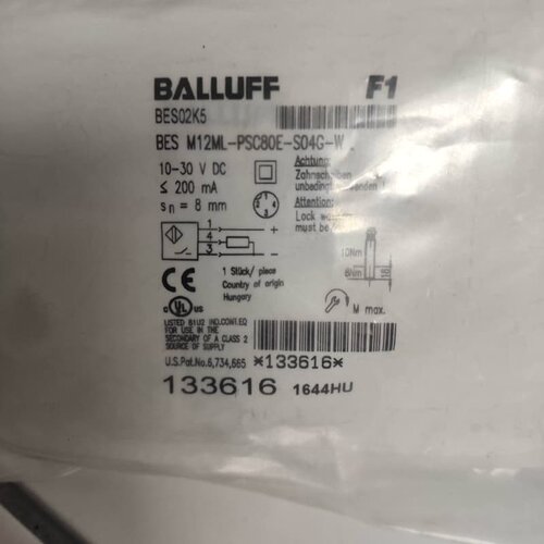 售前询价原装正品巴鲁夫型号BES02K5 BES M12ML-PSC80E-S04G-W