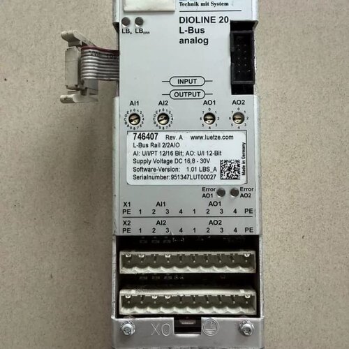 售前询价吕策LUETZE 746407模拟量模块 DIOLINE20