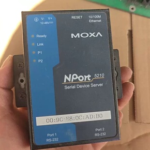 售前询价摩莎MOXA NPort 5210 2口RS-232串口