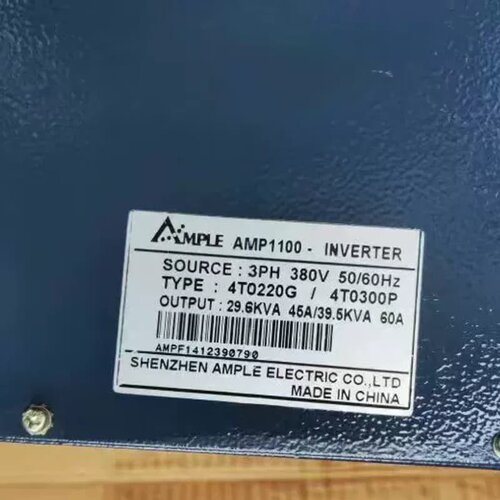 售前询价安普 AMP1100 变频器 型号4T0220G/4T030