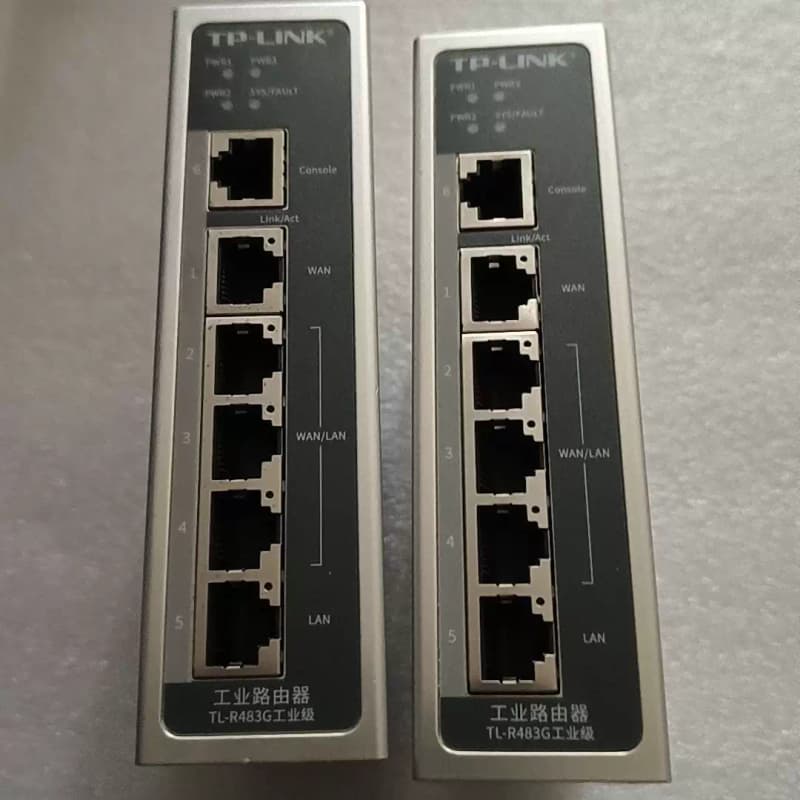 售前询价拆机TP-LINK普联工业级交换机,TL-R483G工业级,