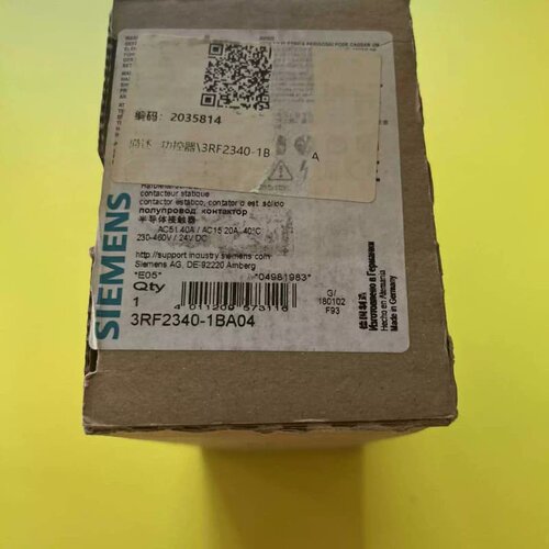 售前询价议价功控器 3RF2340-1BA04，正品，德国