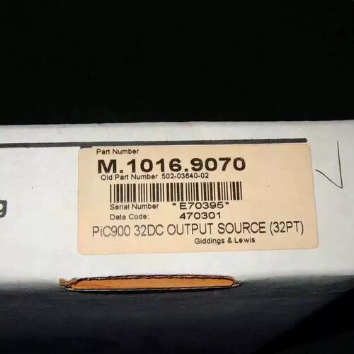 售前询价议价M.1016.9070 502-03640-02 PiC900 32DC 工控输模块