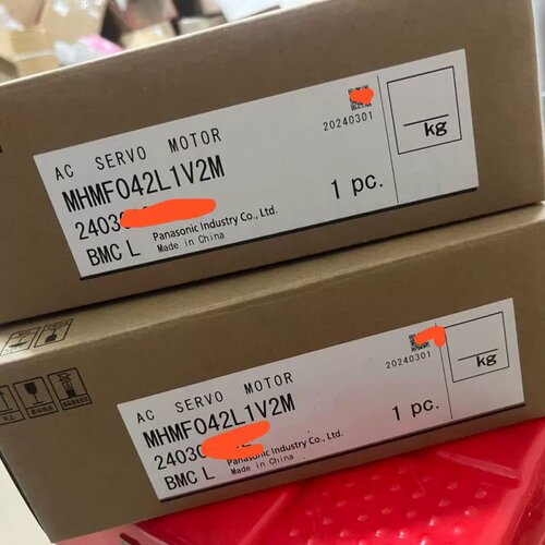 售前询价MHMF042L1V2M伺服马达 开封未安装使用 单