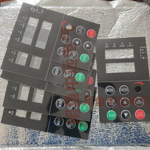 售前询价变频器面板KEY86双显鍵盘面板贴膜适用KEY86-JP