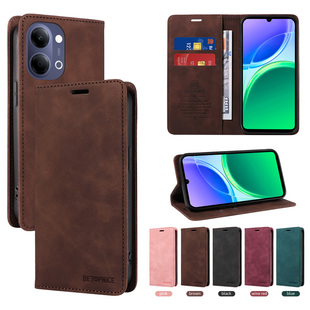 适用vivoY500pro手机壳简约vivo e复古风V40SE自动吸附 Y50i磁吸vivoV70fe全包防摔V60翻盖v50lite保护套Y50m