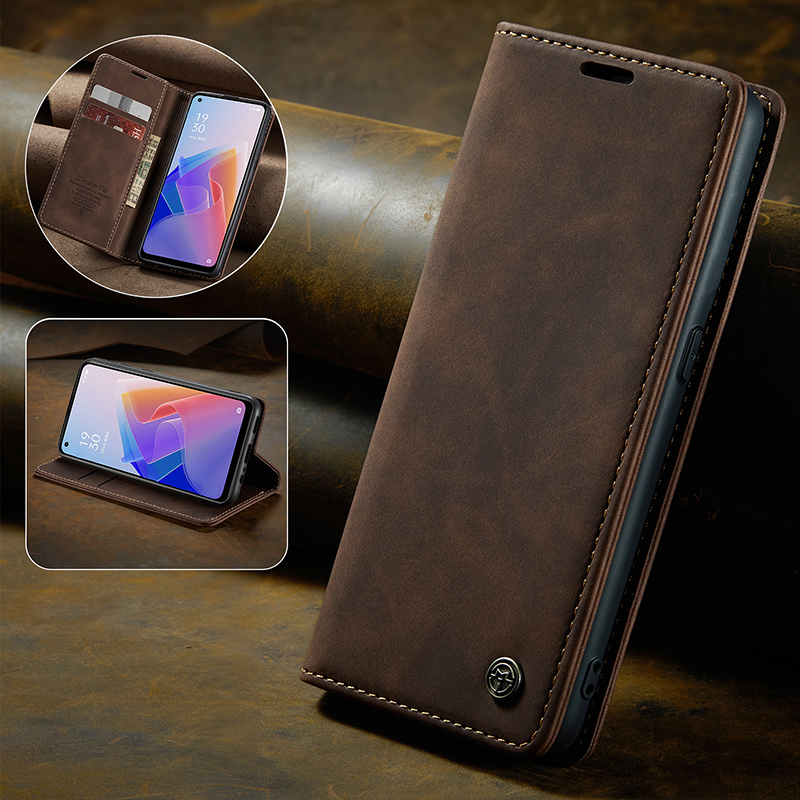 适用红米Note12真皮磁吸保护套