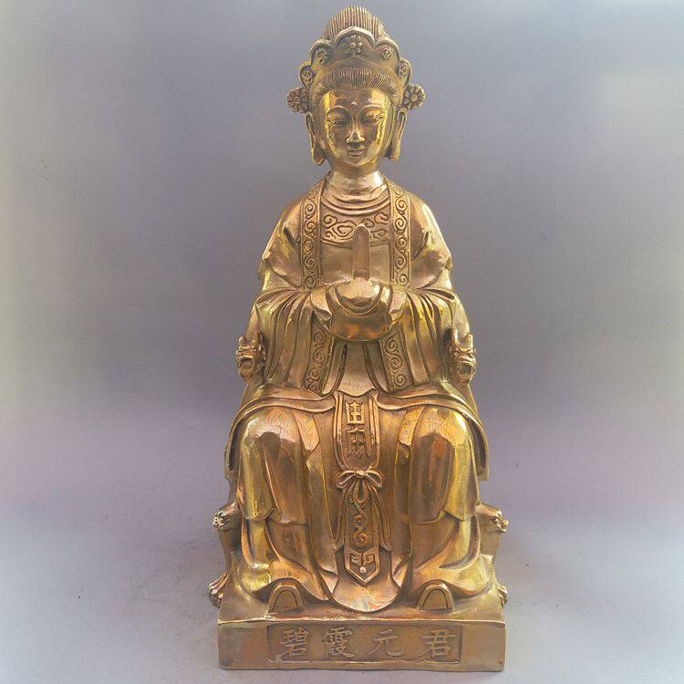 荣华富贵碧霞元君家居客厅