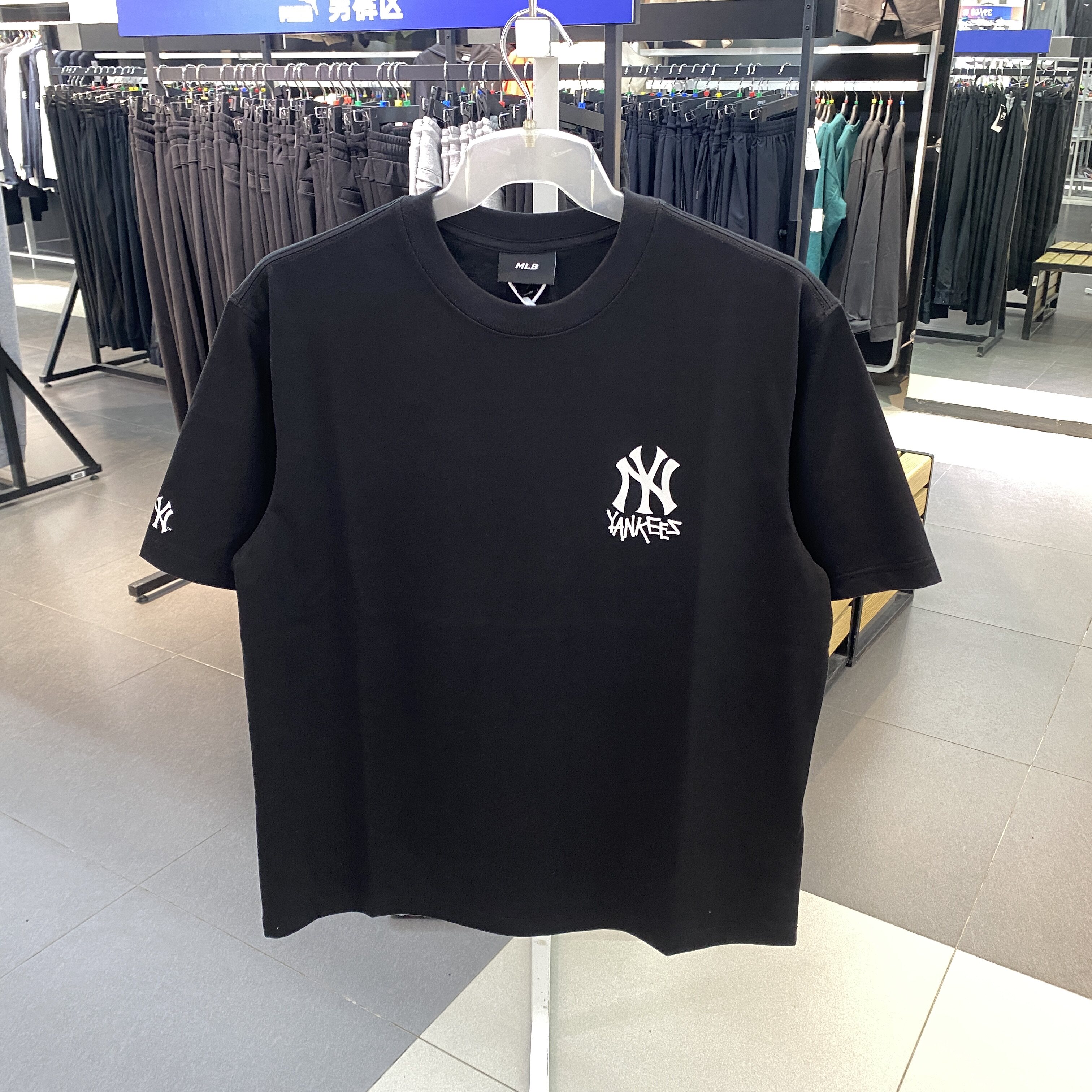 MLB 반팔 티셔츠 24봄 남여 3ATSB1843-50BKS