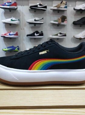 彪马低帮22年春季女性387239-01黑色