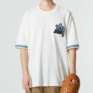 阿迪达斯三叶草短袖男女装2023春夏新款运动服情侣休闲T恤HS2016