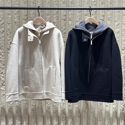 韩国代购正品2025春新品毛呢外套