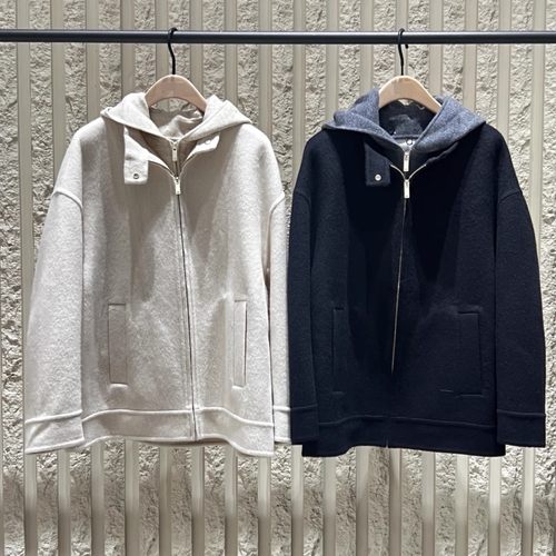 韩国代购正品2025春新品毛呢外套