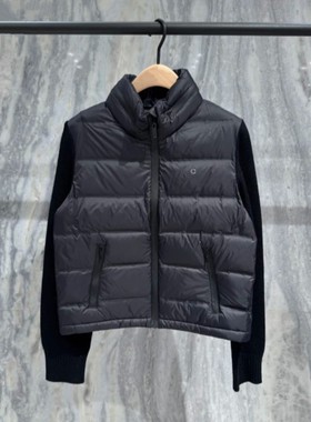 新品90绒假两件羊毛袖羽绒服MBE4EIN065