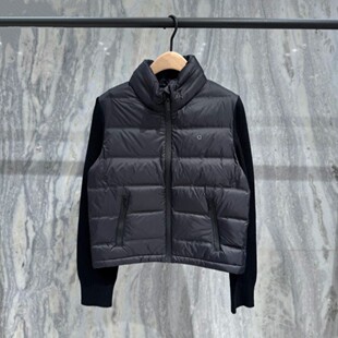 新品90绒假两件羊毛袖羽绒服MBE4EIN065