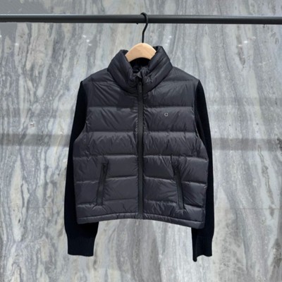 90绒假两件羊毛袖羽绒服