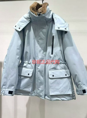 正品专柜90鹅绒2025冬新品防水透湿羽绒服MBE4EIN017