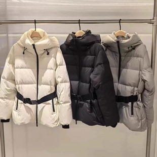 MO【active系列】2025冬新品机能腰带防风90鹅绒羽绒服MBE4EIN051