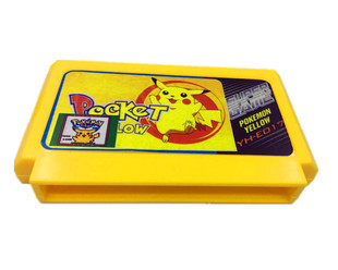 任天堂红白机视频游戏单价卡FC比卡丘游戏卡英文版记忆游戏