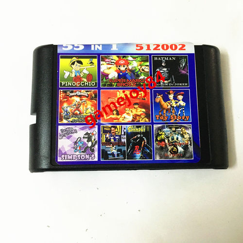 游戏卡世嘉segamd黑卡合一sfc