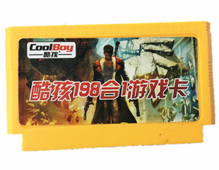 厂家直销 卡带FC游戏卡198合一不重复 红白机游戏卡带