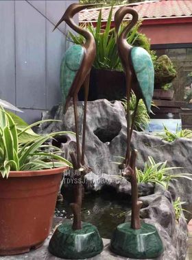 铜雕塑工艺品心灵的对话抽象艺术酒店摆件软装潢家居装饰品礼品