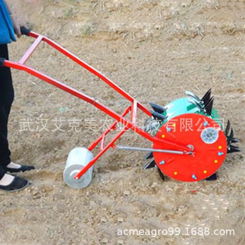 玉米机双类施肥施肥双手推播行花生人力行点机种播播播机种豆机u.