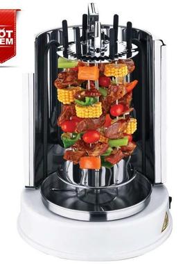 垂直烤肉炉电烧烤炉台面烤箱Shawarma机器烤肉炉商用小型无烟烤炉