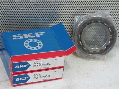 瑞典SKF原装进口轴承  机床 7211ACDGA/P4A 55*100*21