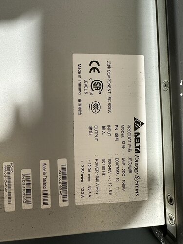 思科 交换机电源 台达 AWF-2DC-1040W 包好用