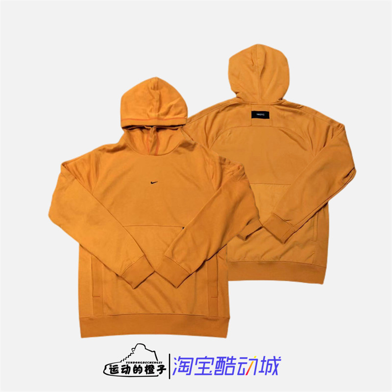 足球连帽针织套头衫卫衣帽衫